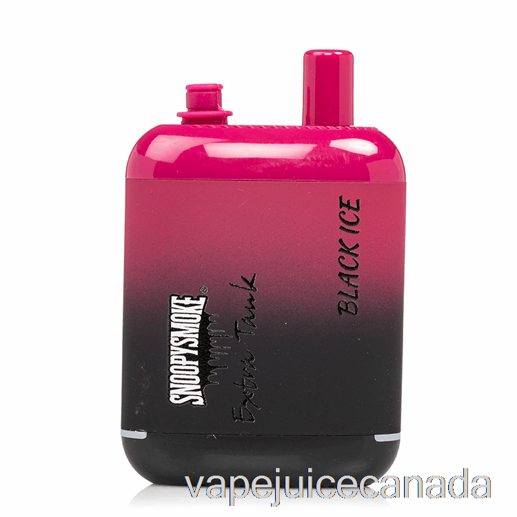 Vape Disposable Canada Snoopy Smoke Extra Tank 2 15000 Disposable Black Ice